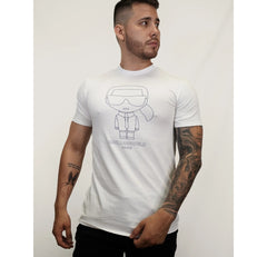 Camiseta Karl Lagerfeld White