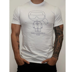 Camiseta Karl Lagerfeld White