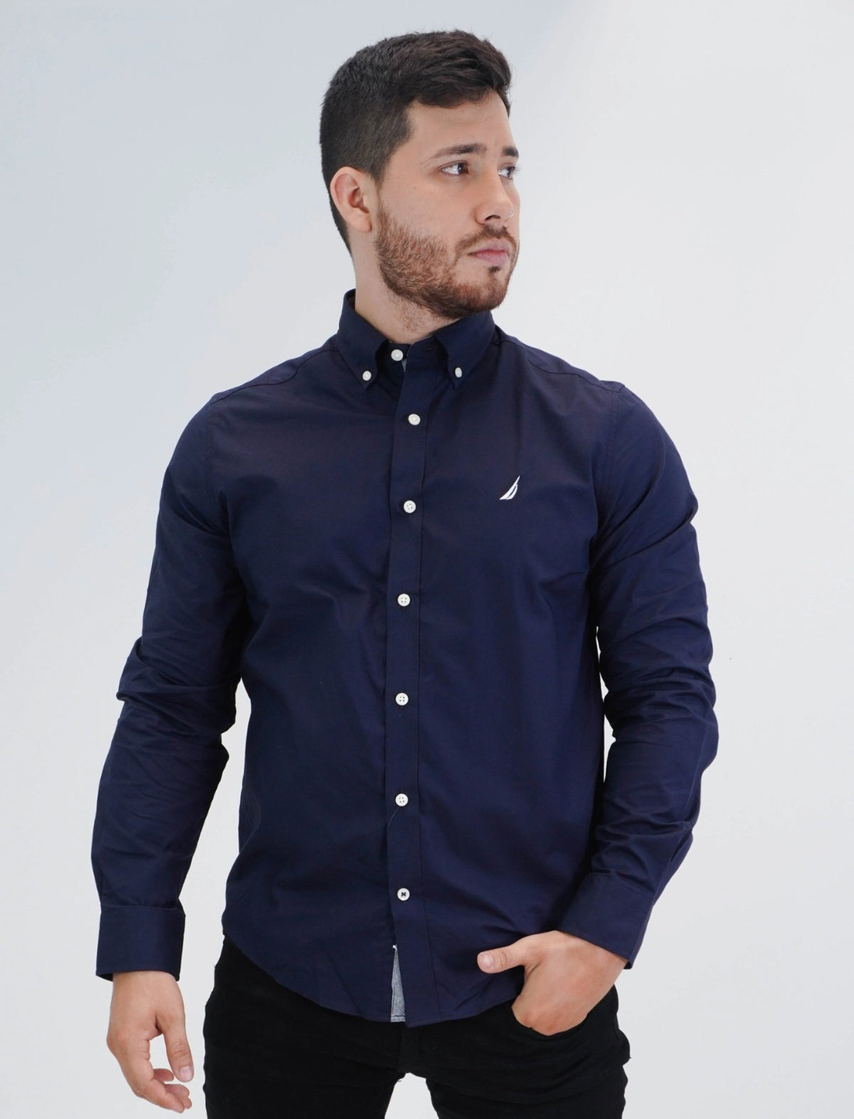 Camisa Nautica Navy