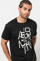 T-Shirt Men Black A|X