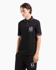 Polo Men Black Armani Exchange