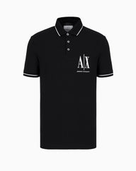 Polo Men Black Armani Exchange