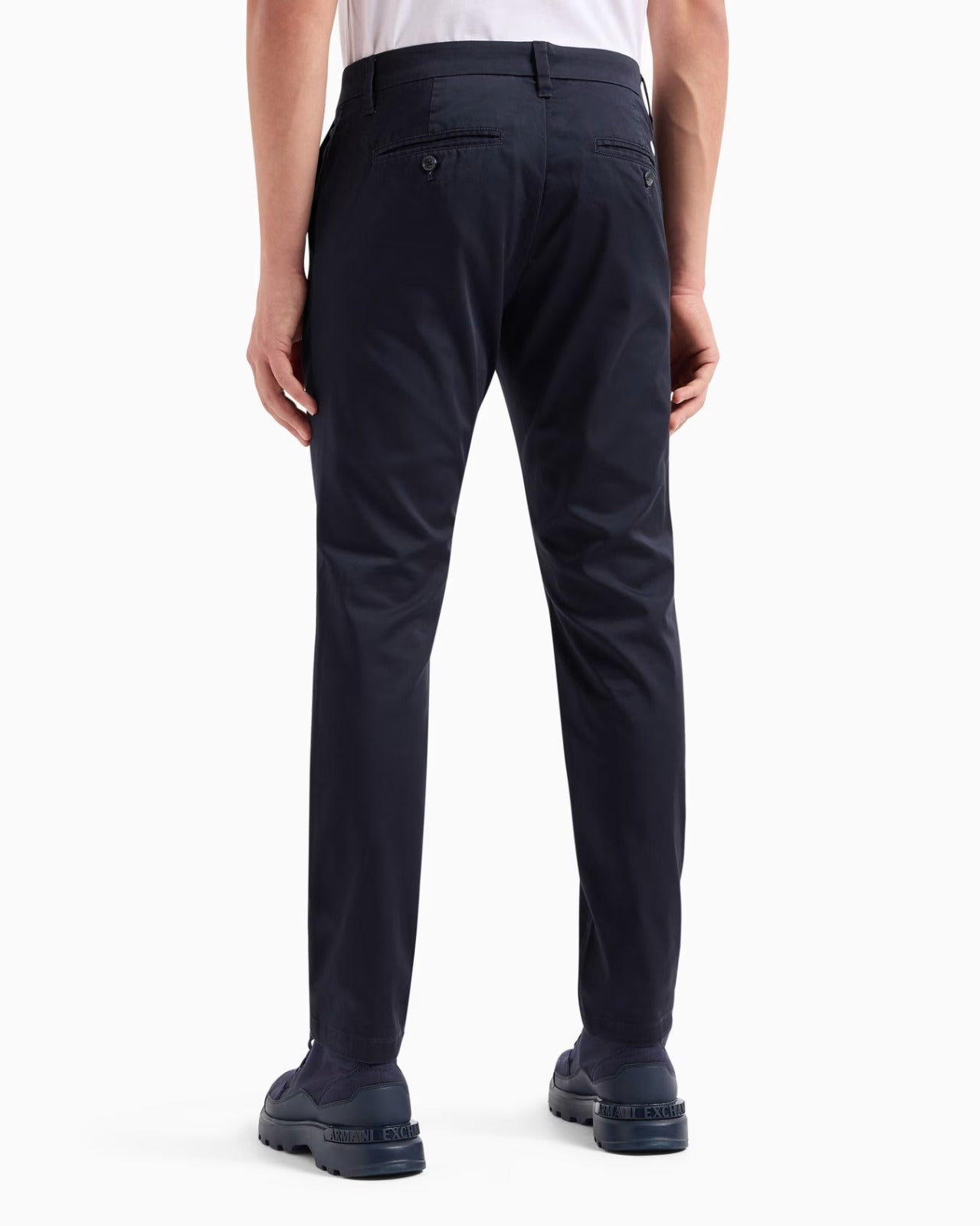 Chino Pants Men Deep Navy Armani Exchange Pantalones