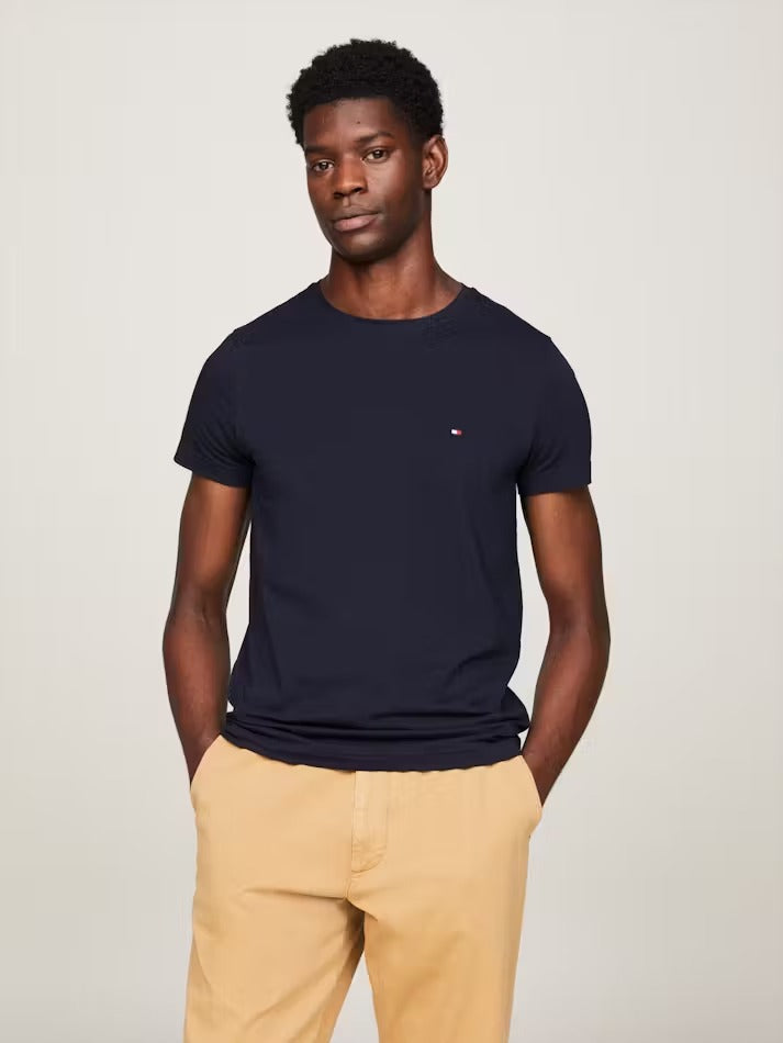 Camiseta Slim Tommy Hilfiger Sky