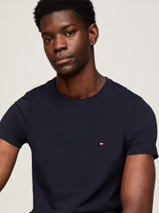 Camiseta Slim Tommy Hilfiger Sky