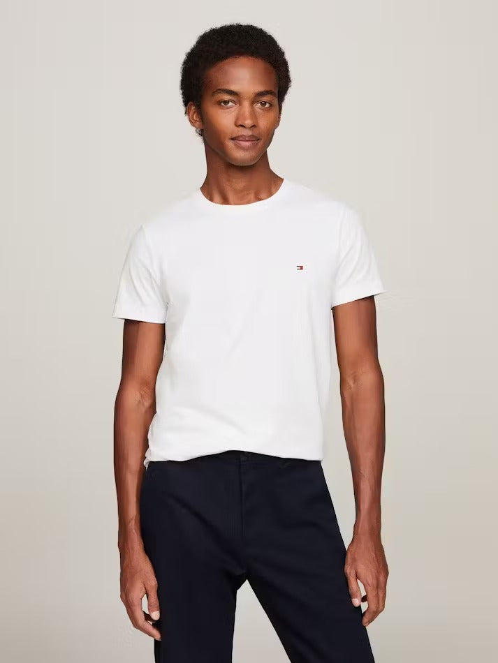 Camiseta Slim Tommy Hilfiger White