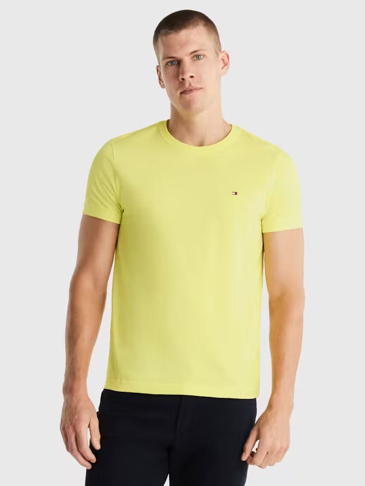 Camiseta Slim Tommy Hilfiger Yellow