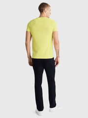 Camiseta Slim Tommy Hilfiger Yellow