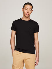 Camiseta Slim Tommy Hilfiger Black