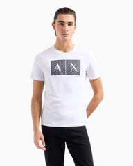 T-Shirt Men White Armani Exchange