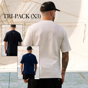 Camisetas Tripack Hombre Social Harmony