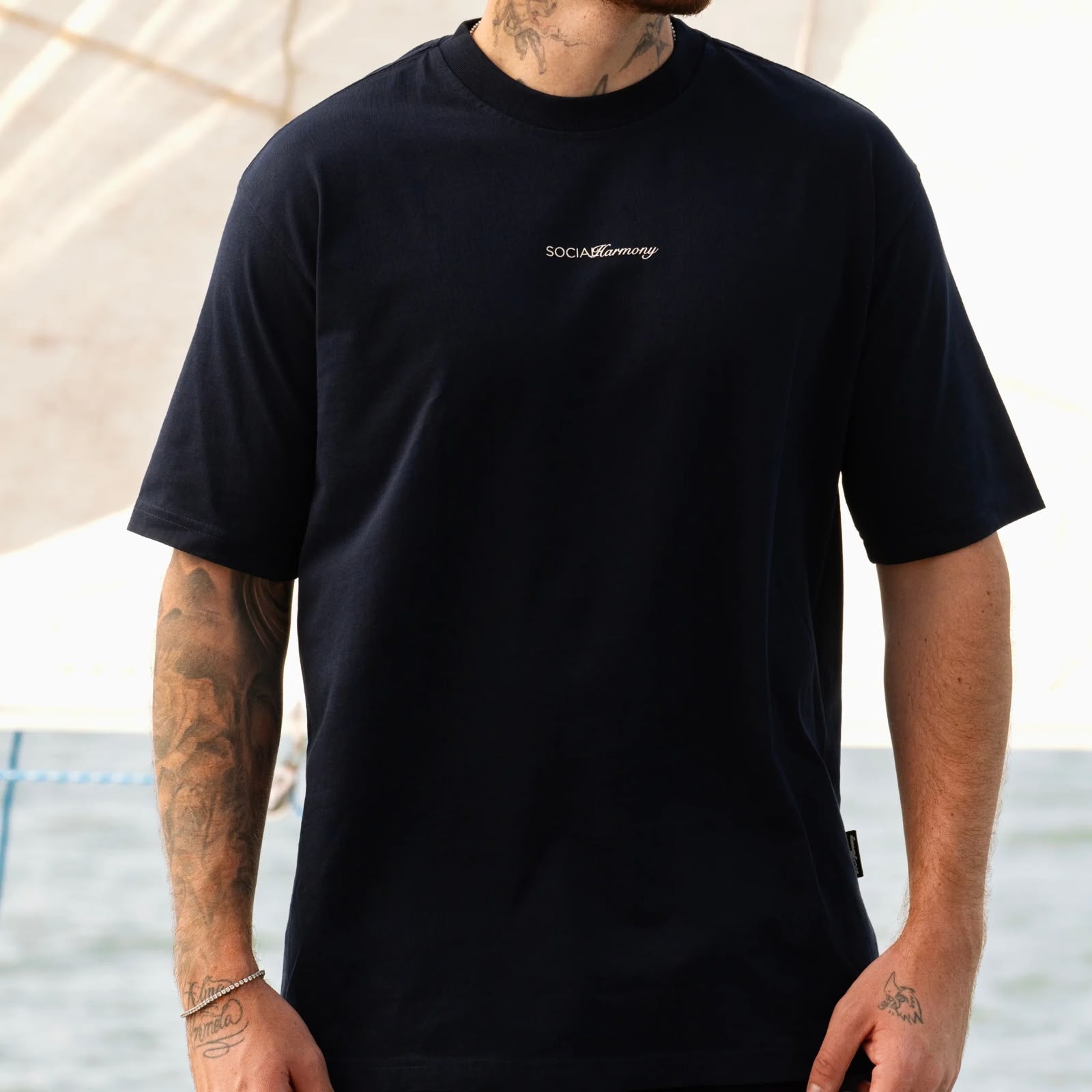 Camisetas Tripack Hombre Social Harmony