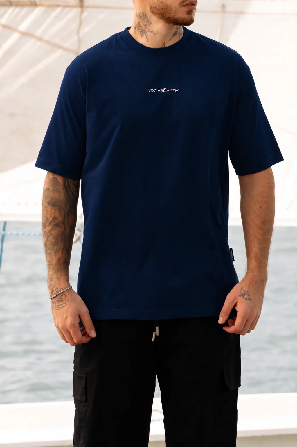 Camisetas Tripack Hombre Social Harmony