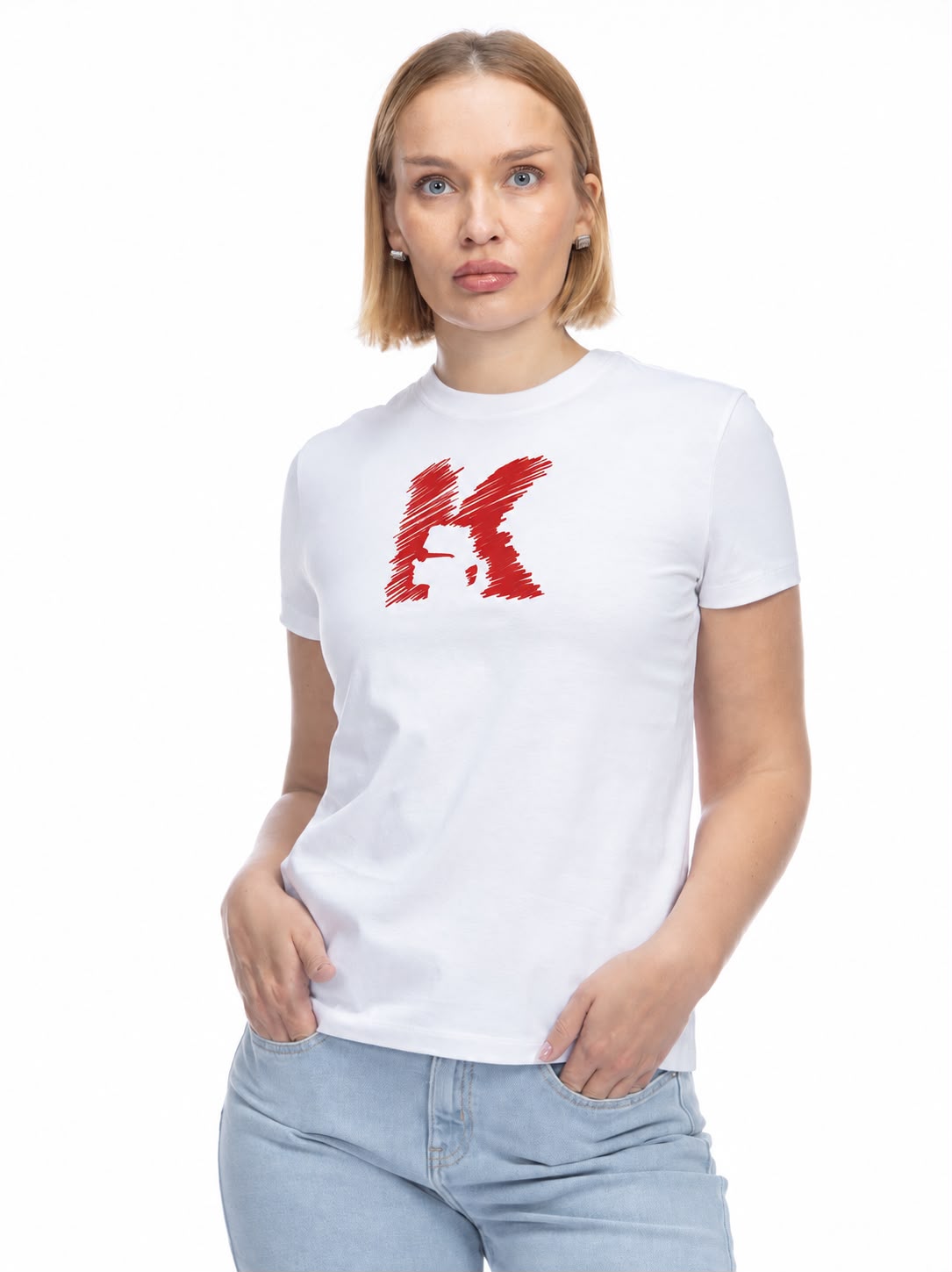 Camiseta Blanca Mujer Karl Lagerfeld