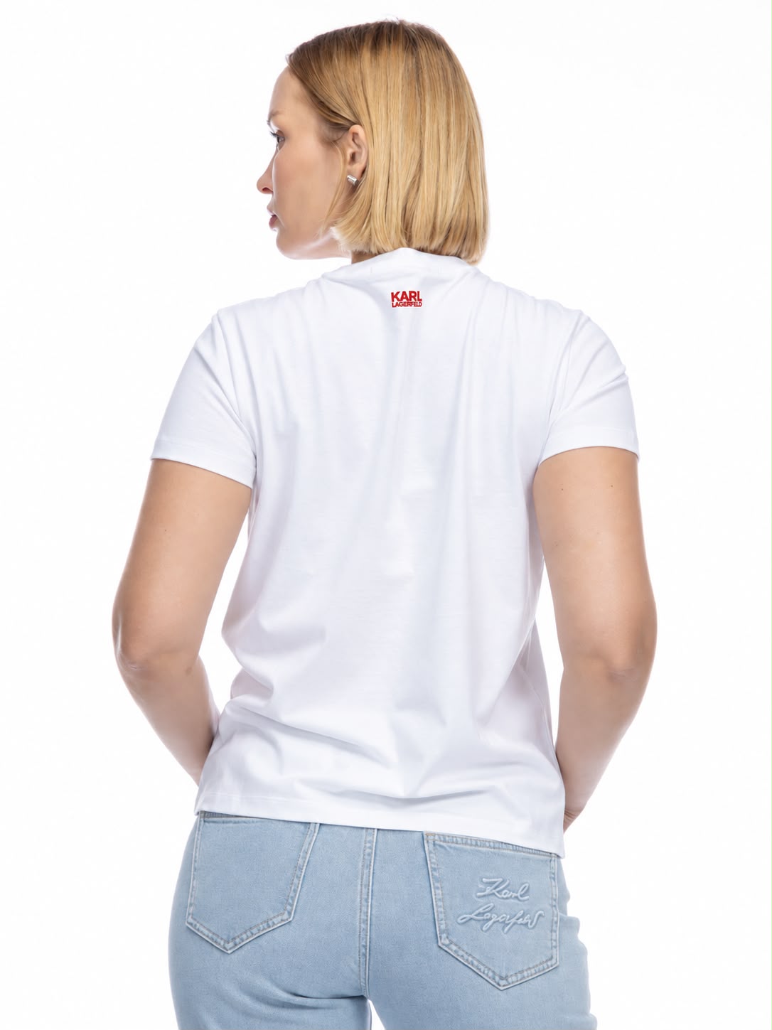 Camiseta Blanca Mujer Karl Lagerfeld