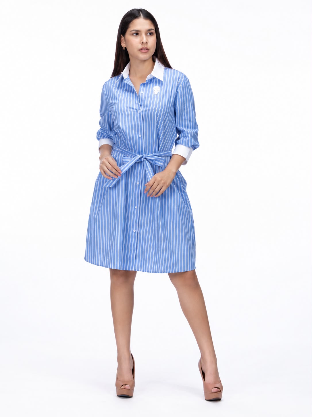 Vestido Celeste Mujer Karl Lagerfeld
