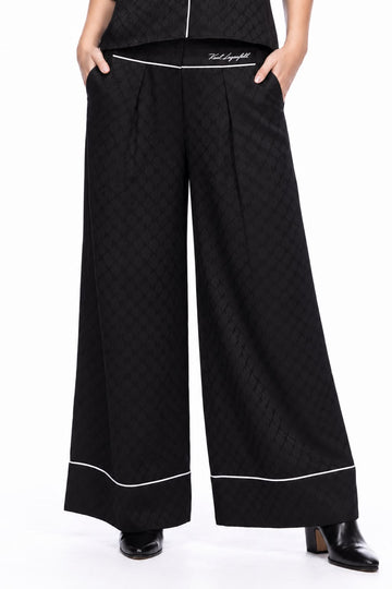 Pantalon Negro Mujer Karl Lagerfeld