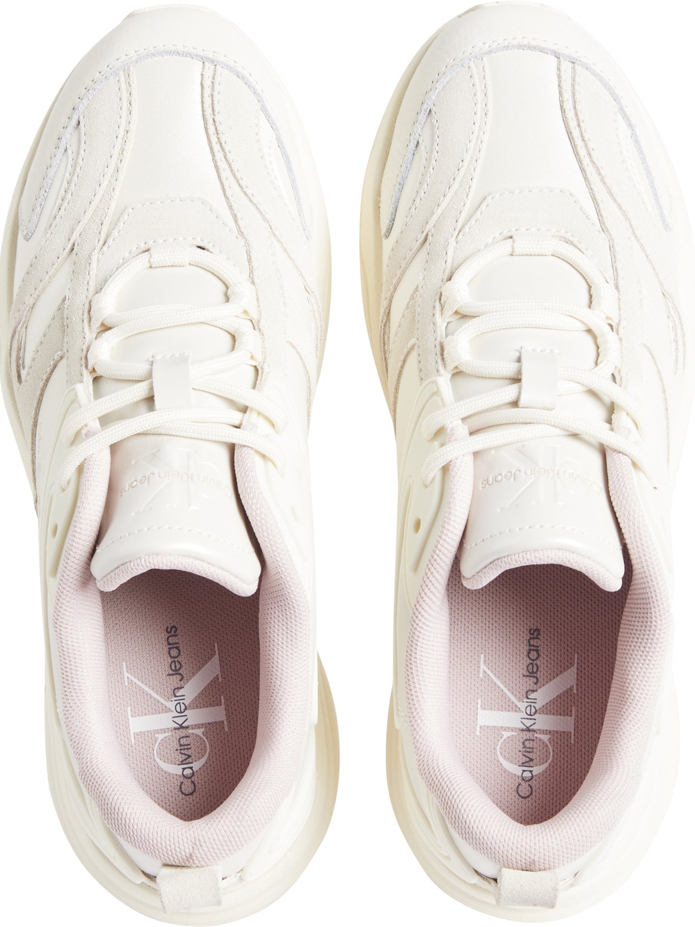Tenis Women Calvin Klein Creamy Tenis
