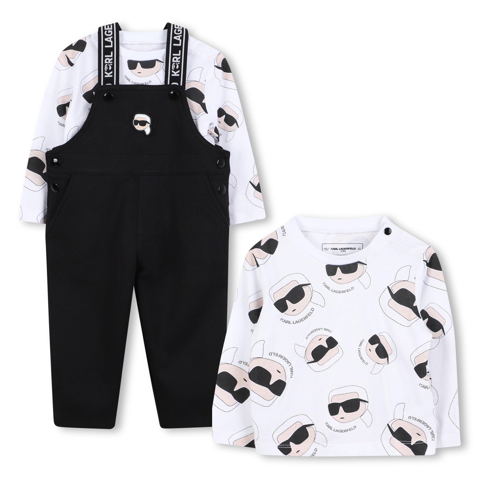 Conjunto 2 Pzas Kids Karl Lagerfeld Camisetas Kids
