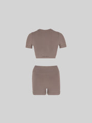 CELĒIT Seamless T/S Brown