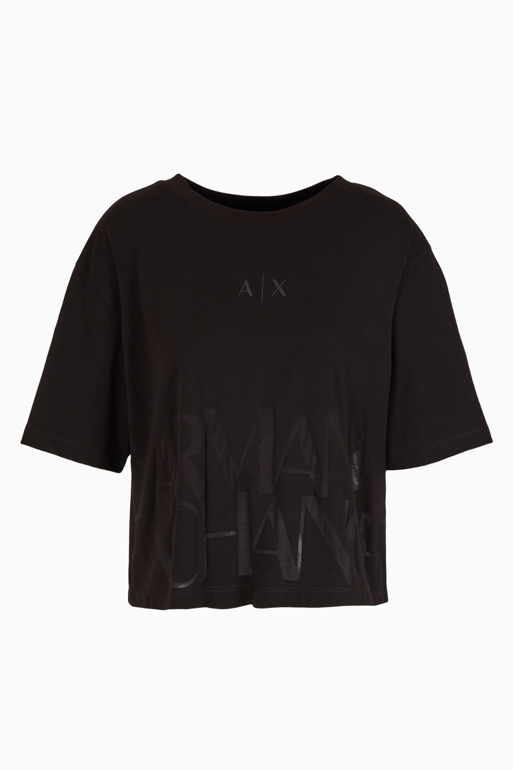 T-Shirt Women Black Armani Exchange