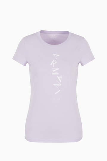 T-Shirt Women Violet Armani Exchange Camiseta