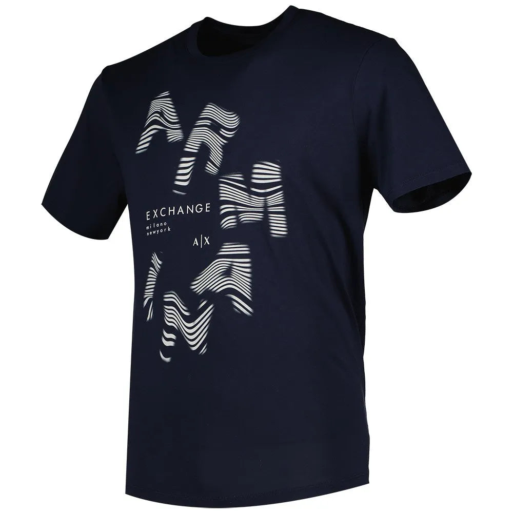 T-Shirt Men Navy Armani Exchange Camiseta