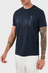 T-Shirt Men Navy Armani Exchange