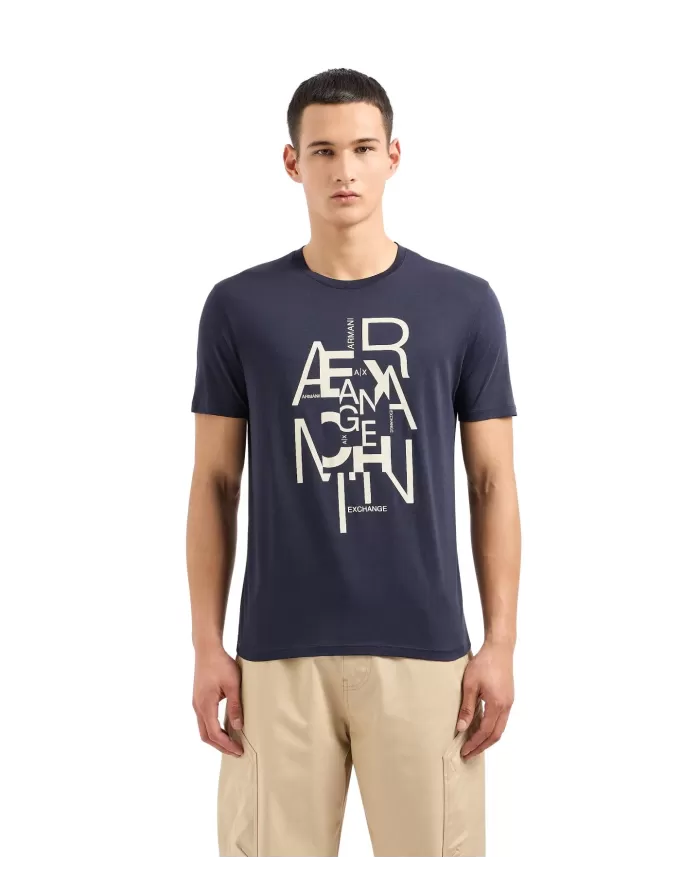 T-Shirt Men Night Sky Armani Exchange