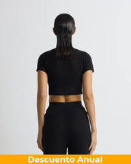 Baby Tee Undergold Basics Knit Crop Top