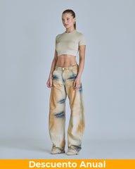 Baby Tee Women Undergold Golden Heritage Crop Top