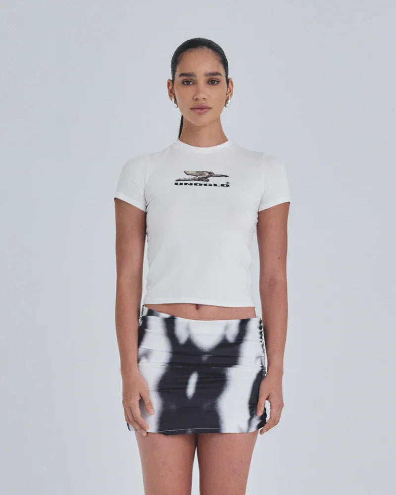 Baby Tee Women Undergold Holy State Deco - Crop Top