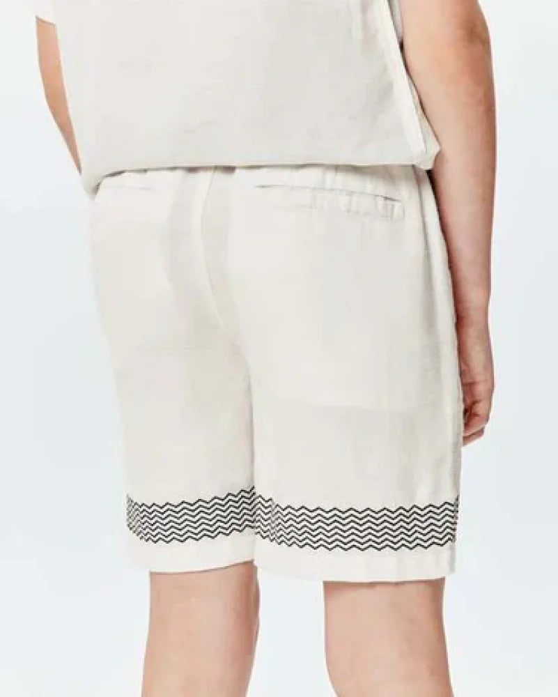 Bermuda De Lino Psycho Bunny - Bermudas