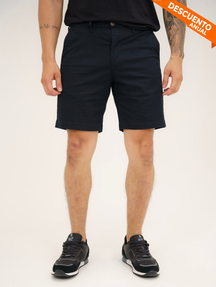 Bermuda Penguin Black Bermudas