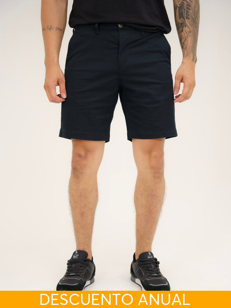 Bermuda Penguin Black Bermudas