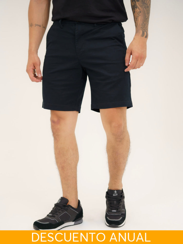 Bermuda Penguin Black Bermudas