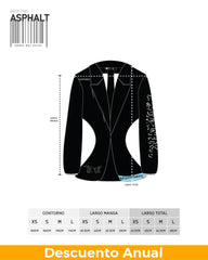 Blazer Y/Out Black Buzo