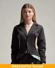 Blazer Y/Out Black Buzo