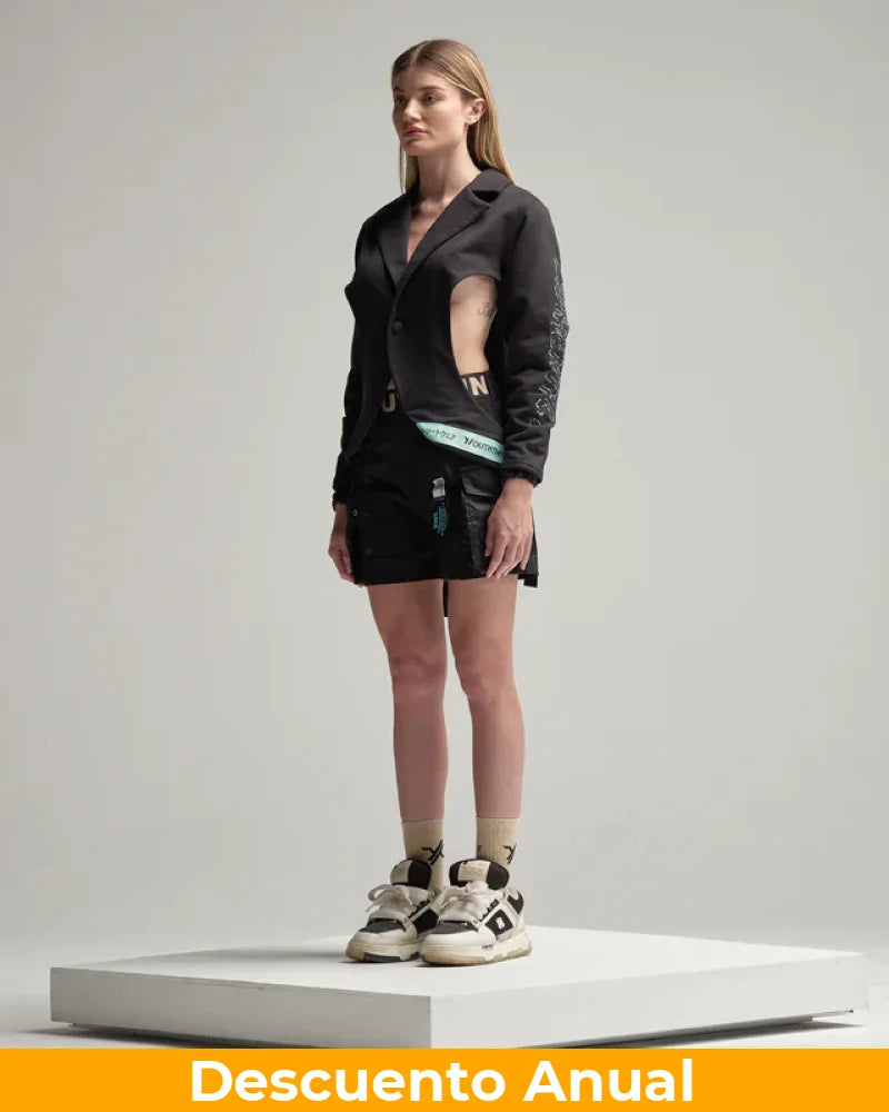 Blazer Y/Out Black Buzo