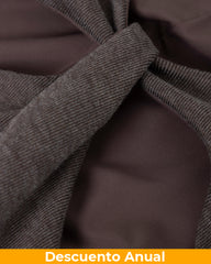 Bodysuit Women Undergold Basics Oval Braided Brown Body