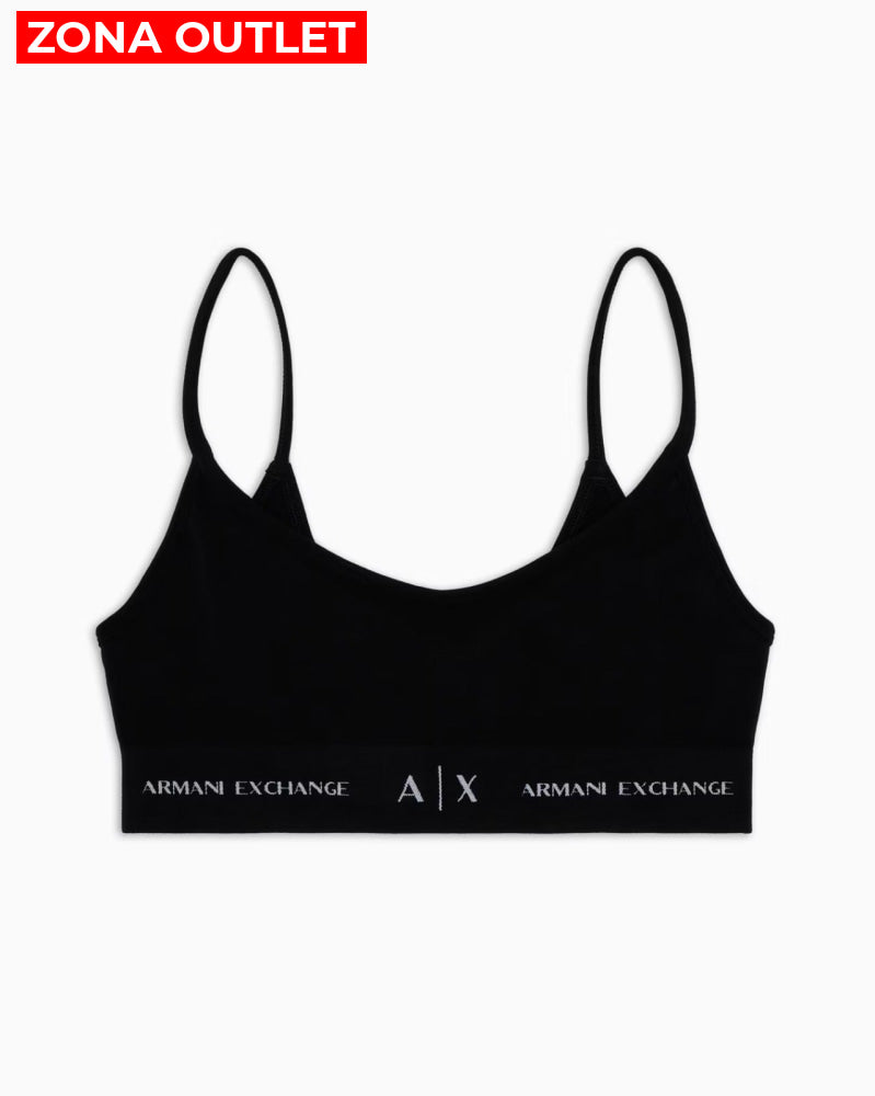 Bra Women Black Armani Exchange Ropa Interior