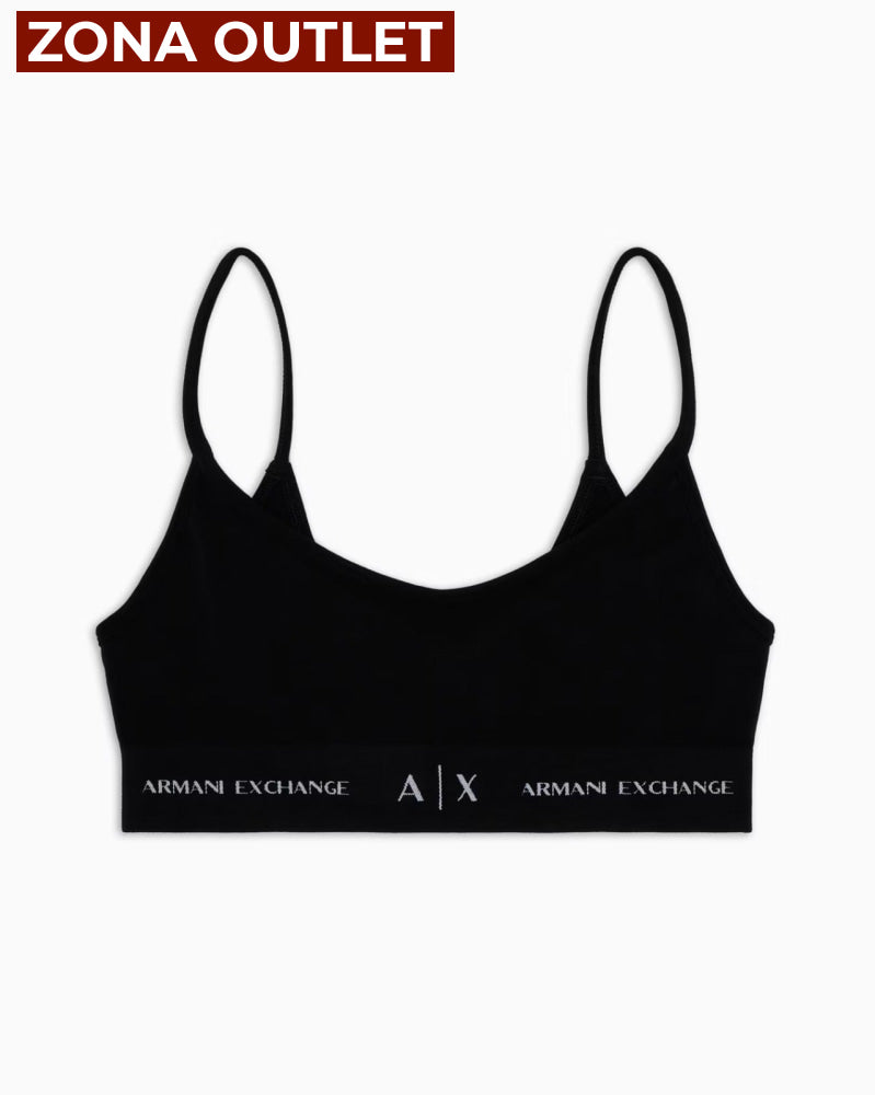 Bra Women Black Armani Exchange Ropa Interior