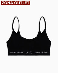 Bra Women Black Armani Exchange Ropa Interior