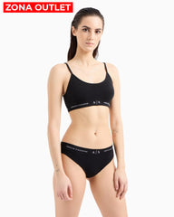 Bra Women Black Armani Exchange Ropa Interior