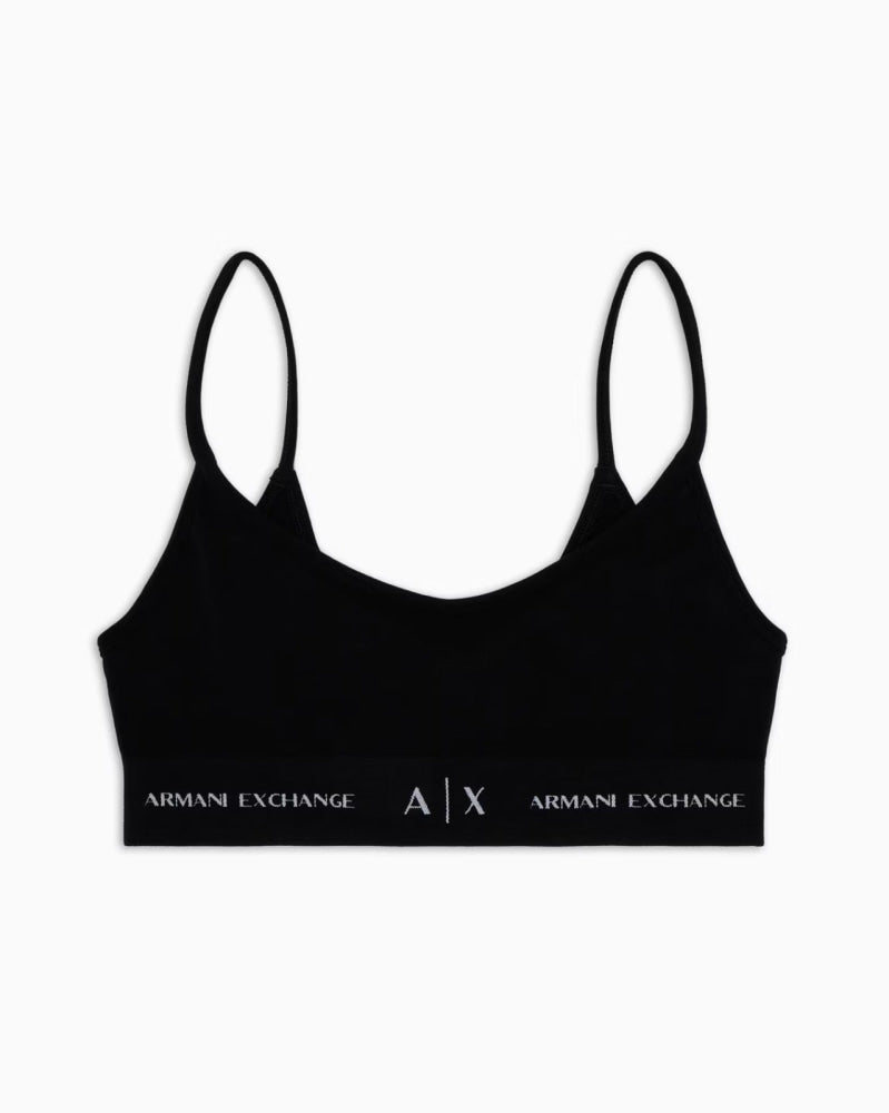 Bra Women Black Armani Exchange Ropa Interior