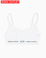 Bra Women White Armani Exchange Ropa Interior