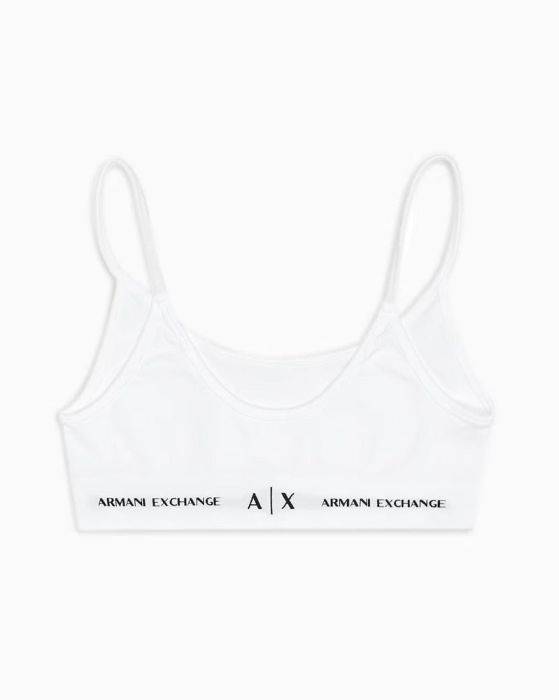 Bra Women White Armani Exchange Ropa Interior