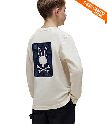 Buzo Kids Psycho Bunny Camiseta Kids