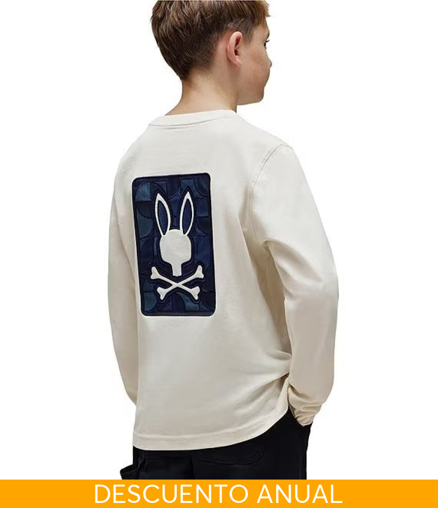 Buzo Kids Psycho Bunny Camiseta Kids