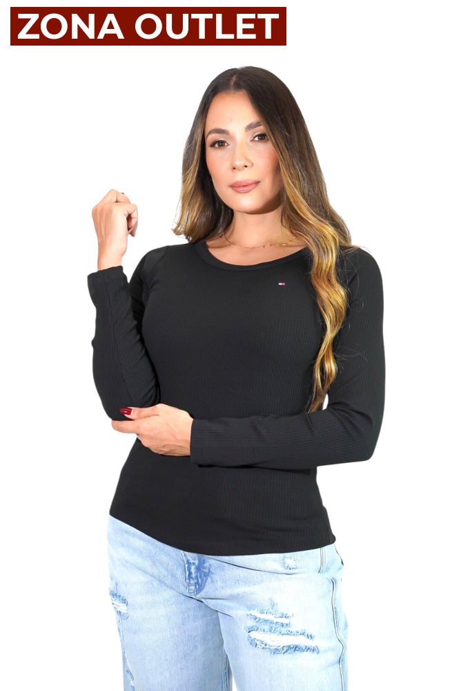 Buzo Women Tommy Hilfiger Black Buzo